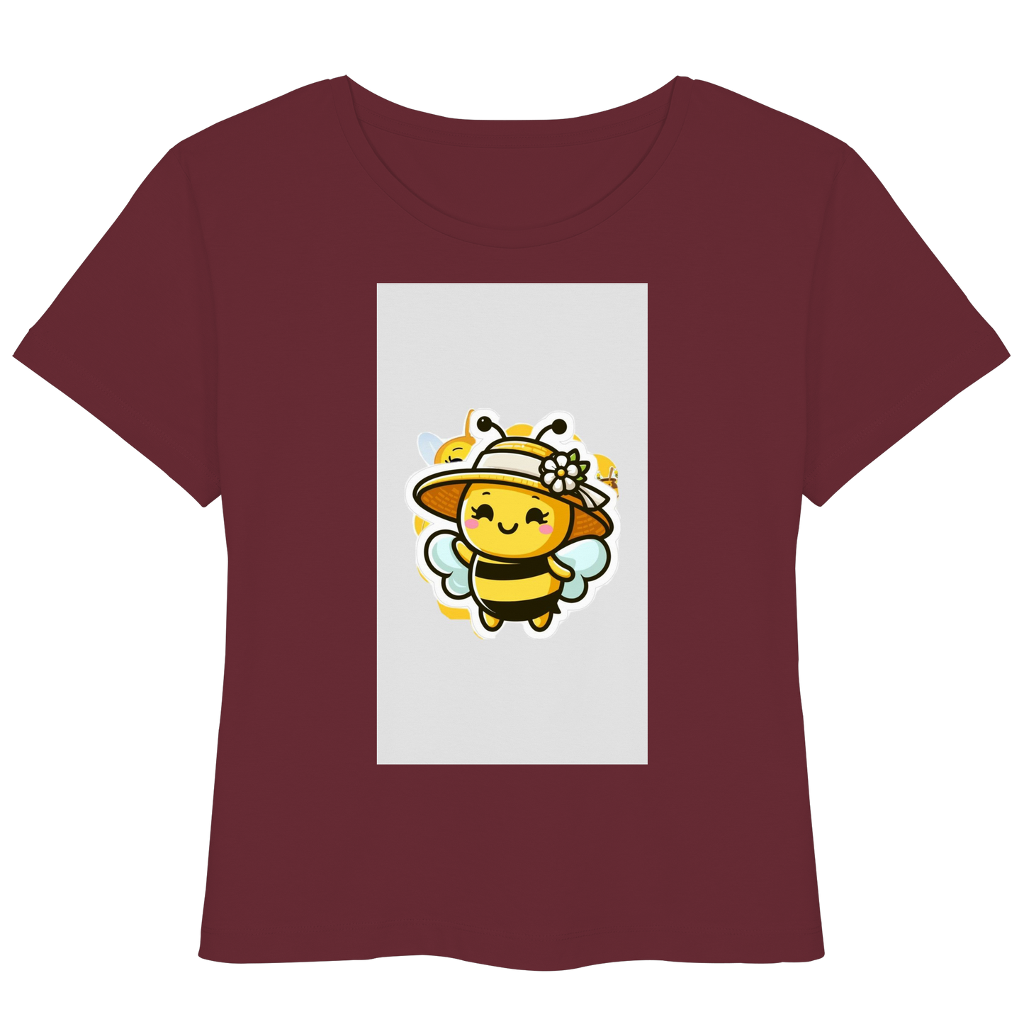 Bee Shirt - Womens Organic Lightweight T-Shirt